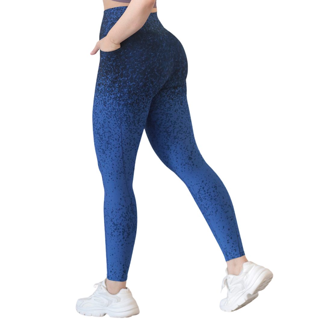 🔹 Leggings básico | Supplex Stretch, Liso – Azul
