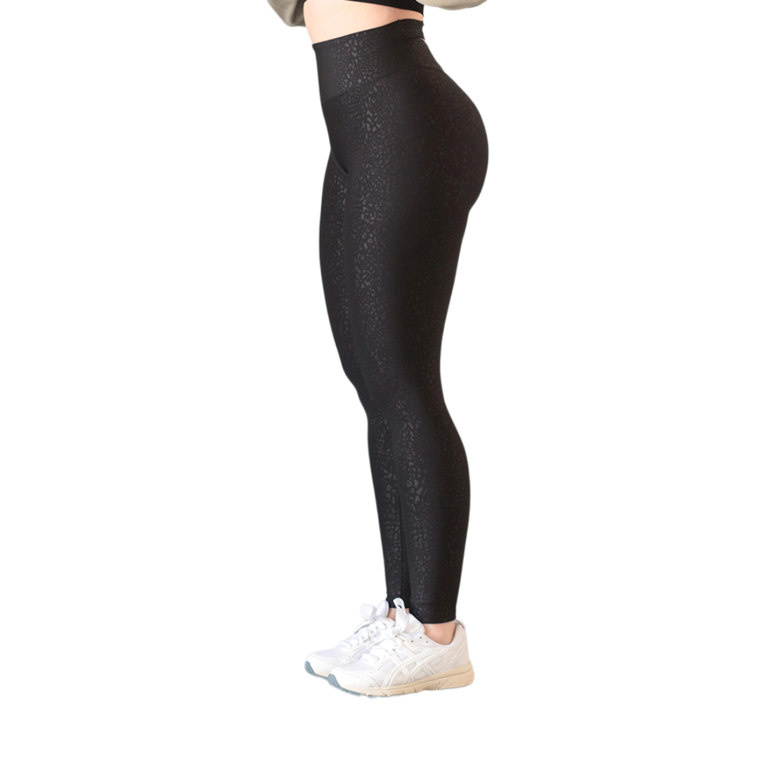 Leggings push up | Supplex Stretch, Relieves Felina - Negra