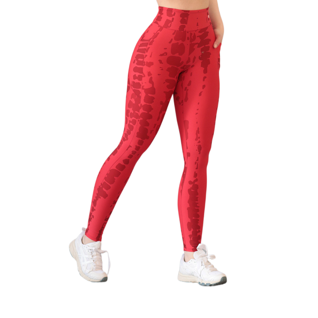 ADRIANAOLIMPO® | Leggins - Leggings básico con bolsillos | Supplex Stretch, Liso – Rojo | Ropa deportiva para mujer Elite HotSale Blackfriaday Envío Gratis a México. Mayoreo Menudeo Ofertas Exclusivas