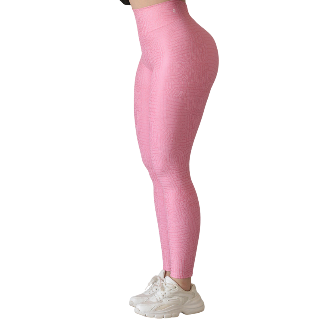 🔹 Leggings push up | Supplex Stretch, Destellos – Rosa