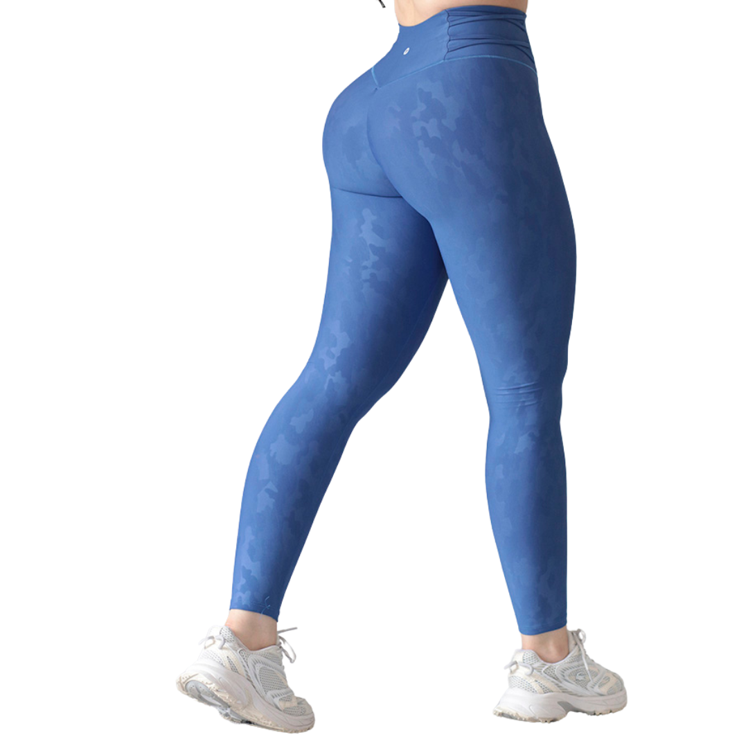 🔹 Leggings push up | Supplex Stretch, Relieves - azul