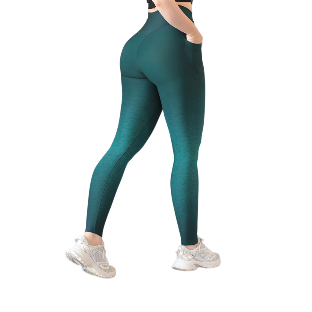 ADRIANAOLIMPO® | Leggins - Leggings básico con bolsillos | Supplex Stretch, Liso – Verde | Ropa deportiva para mujer Elite HotSale Blackfriaday Envío Gratis a México. Mayoreo Menudeo Ofertas Exclusivas
