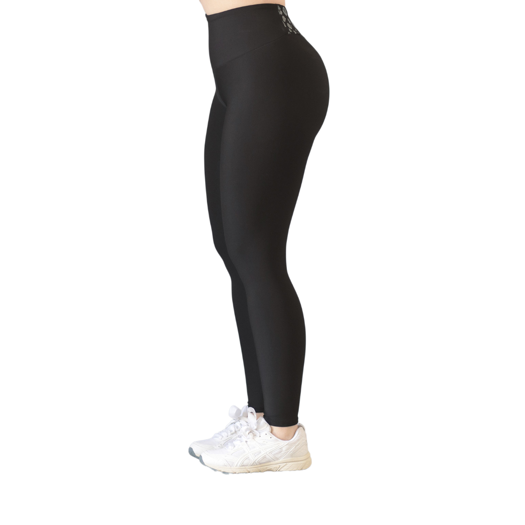 Leggings básico | Supplex Stretch, Liso – Negro