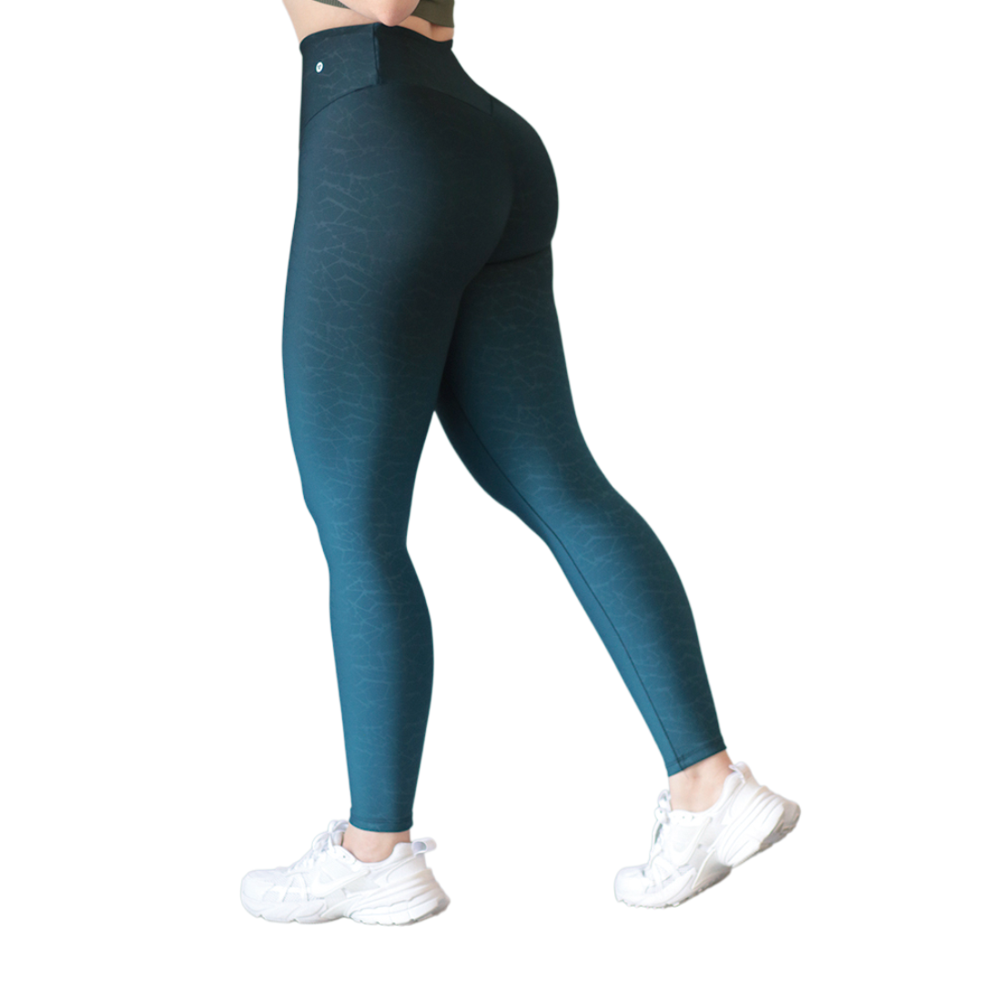 Leggings push up | Supplex Stretch, Relieves Desert – Petroleo Degradado