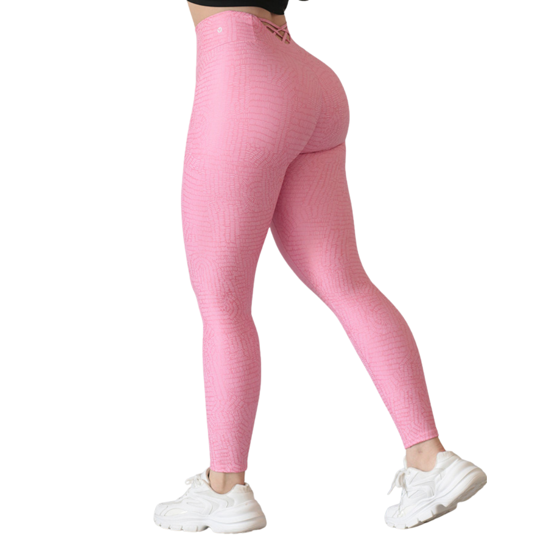 🔹 Leggings push up | Supplex Stretch, Destellos – Rosa