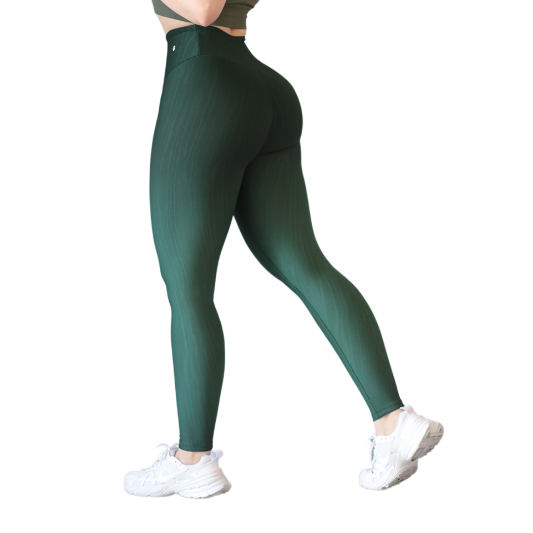 Leggings push up | Supplex Stretch, Relieves Parota – Verde Degradado