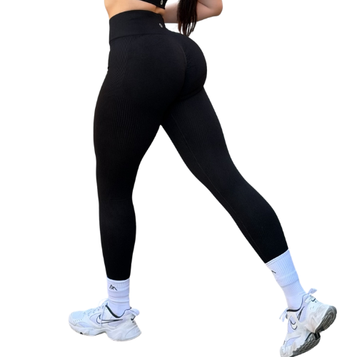 Leggings Efecto Push-Up | Dashian Slim – Midnight Black