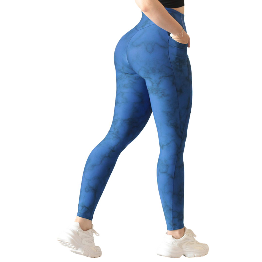 🔹Leggings básico | Supplex Stretch, Liso - azul rey