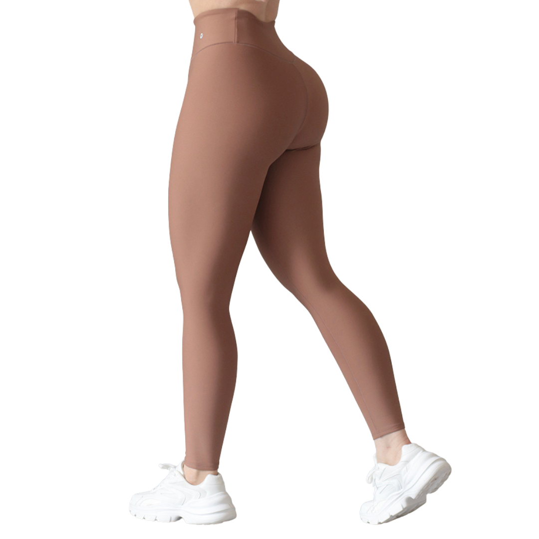 Leggings básico | Supplex Stretch, Liso - almendra