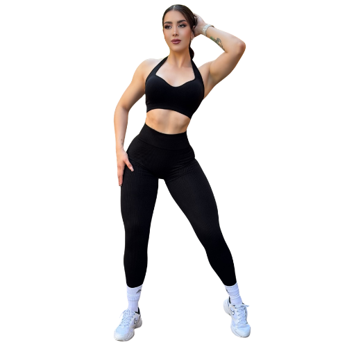 Leggings Efecto Push-Up | Dashian Slim – Midnight Black