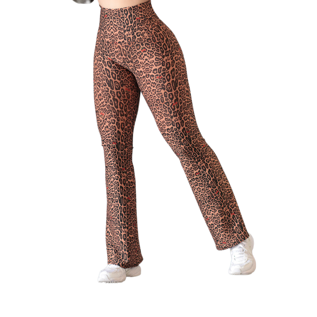 Leggings básico | Supplex Stretch, Liso Print – Café