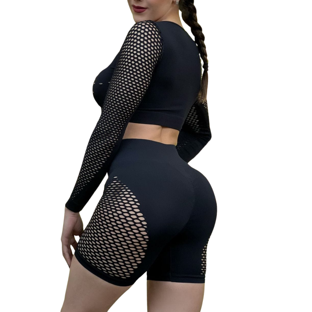 LITE | Conjunto SHORT Scrunch Push UP