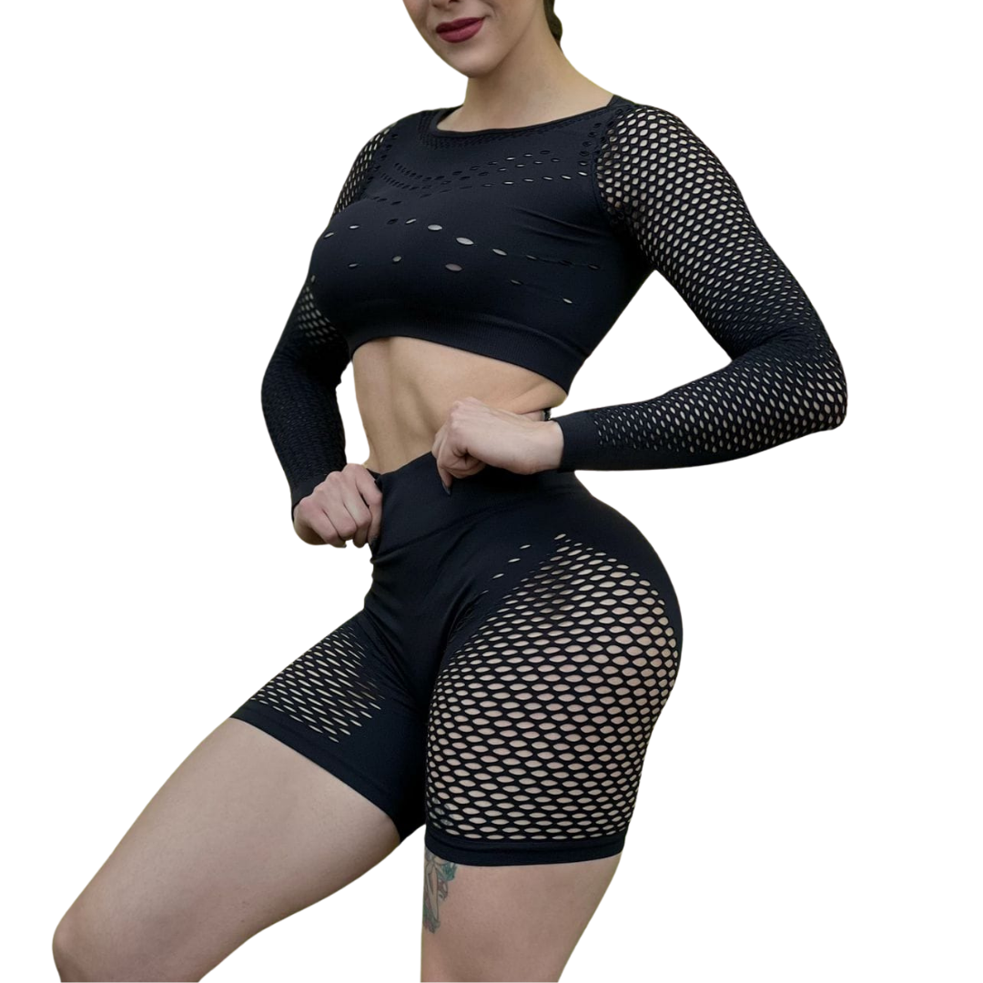LITE | Conjunto SHORT Scrunch Push UP