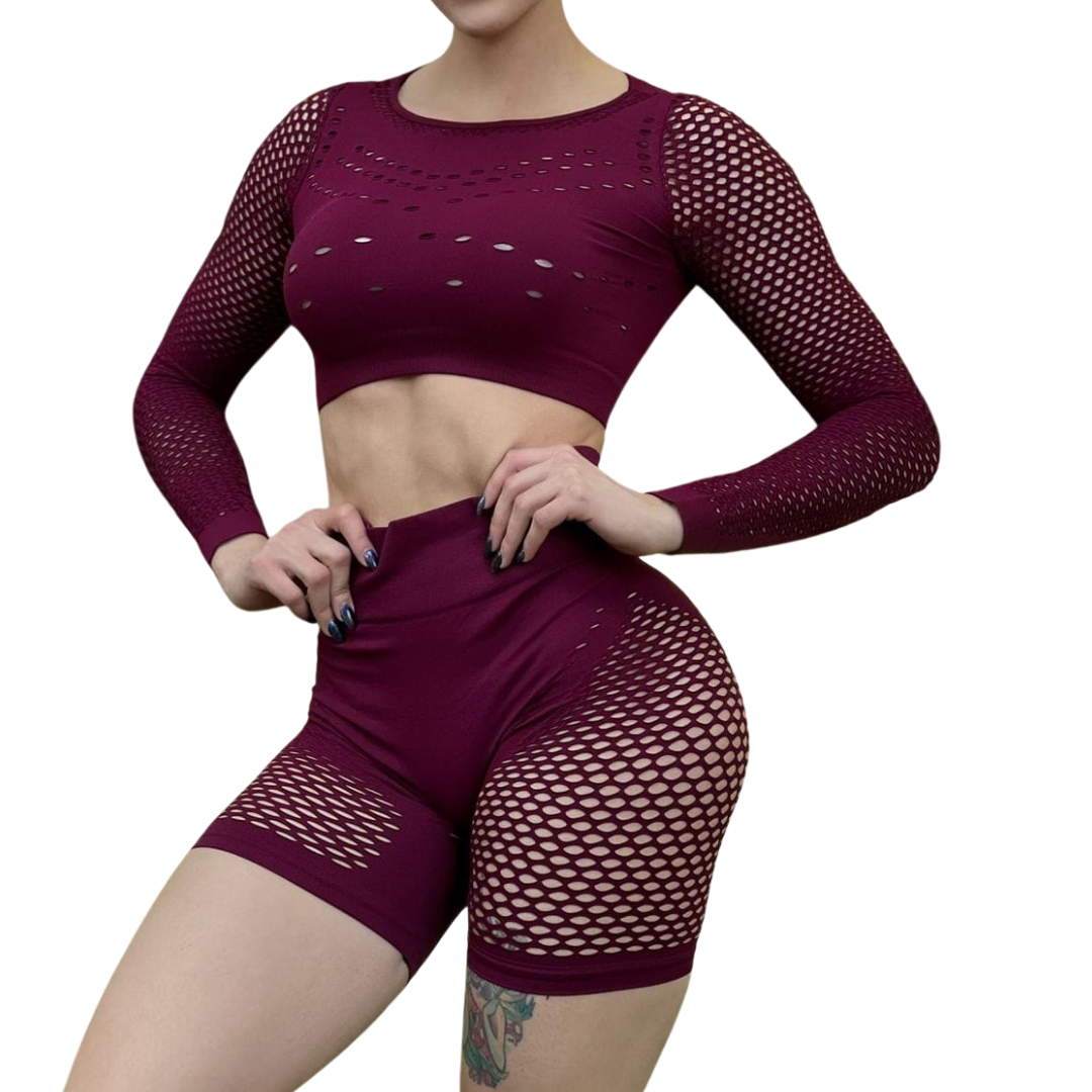 LITE | Conjunto SHORT Scrunch Push UP