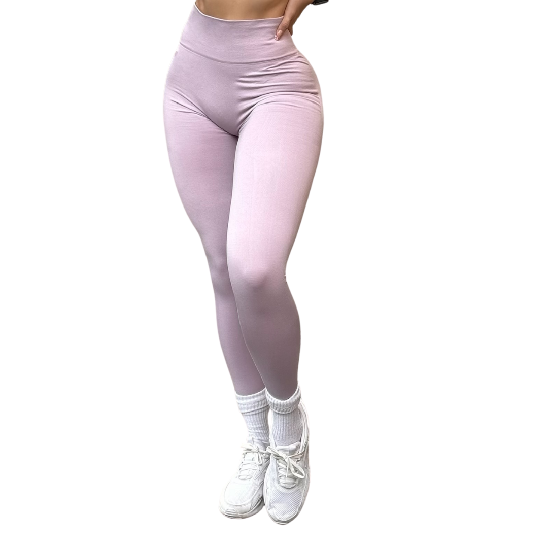 Leggings Burbuja + Push Up | Seamless Compresión - Lila Dreams