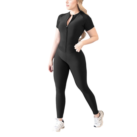 ADRIANAOLIMPO® | Enterizo - Enterizo básico | Supplex Stretch, Liso – Negro | Ropa deportiva para mujer Elite HotSale Blackfriaday Envío Gratis a México. Mayoreo Menudeo Ofertas Exclusivas