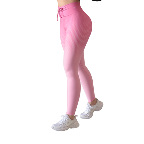 Leggings push up | Supplex Stretch, Liso – rosa degradado