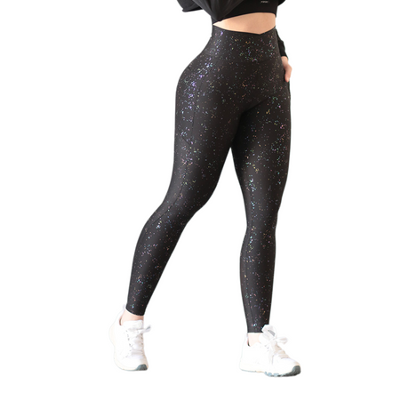 ADRIANAOLIMPO® | Leggins - Leggings básico con bolsillos | Supplex Stretch, Destellos – Negra | Ropa deportiva para mujer Elite HotSale Blackfriaday Envío Gratis a México. Mayoreo Menudeo Ofertas Exclusivas