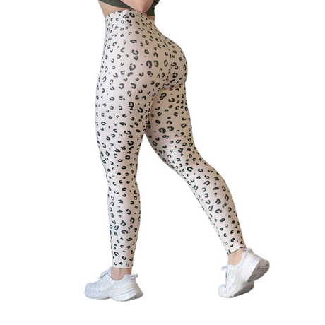 Leggings push up | Supplex Stretch, Liso Print – Hueso