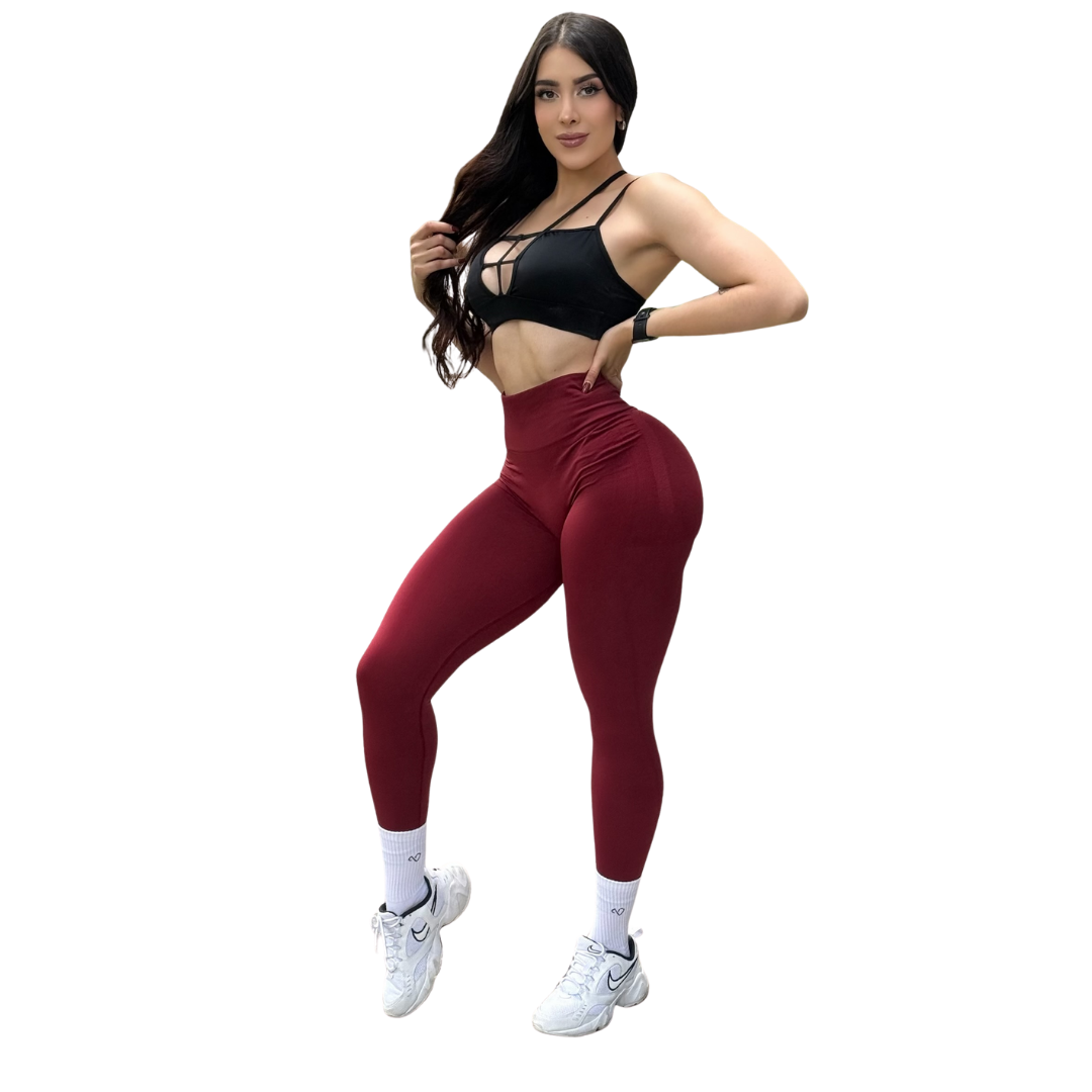 Leggings Burbuja + Push Up | Seamless Compresión - Roswood