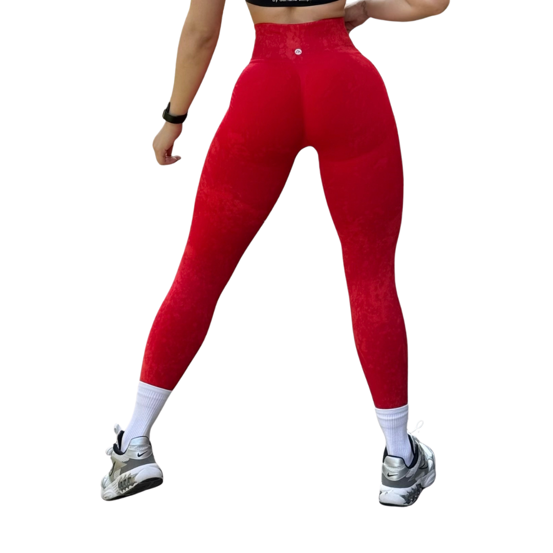 ADRIANAOLIMPO® | Leggins - Leggings Burbuja + Push Up | Seamless Compresión - Rojo Deslavado | Ropa deportiva para mujer Elite HotSale Blackfriaday Envío Gratis a México. Mayoreo Menudeo Ofertas Exclusivas