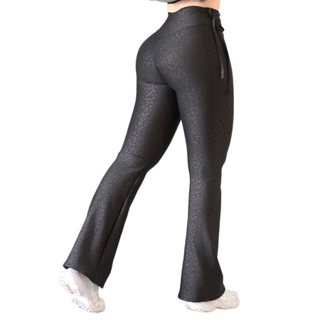 Leggings básico | Supplex Stretch, Relieves Felina – Negro