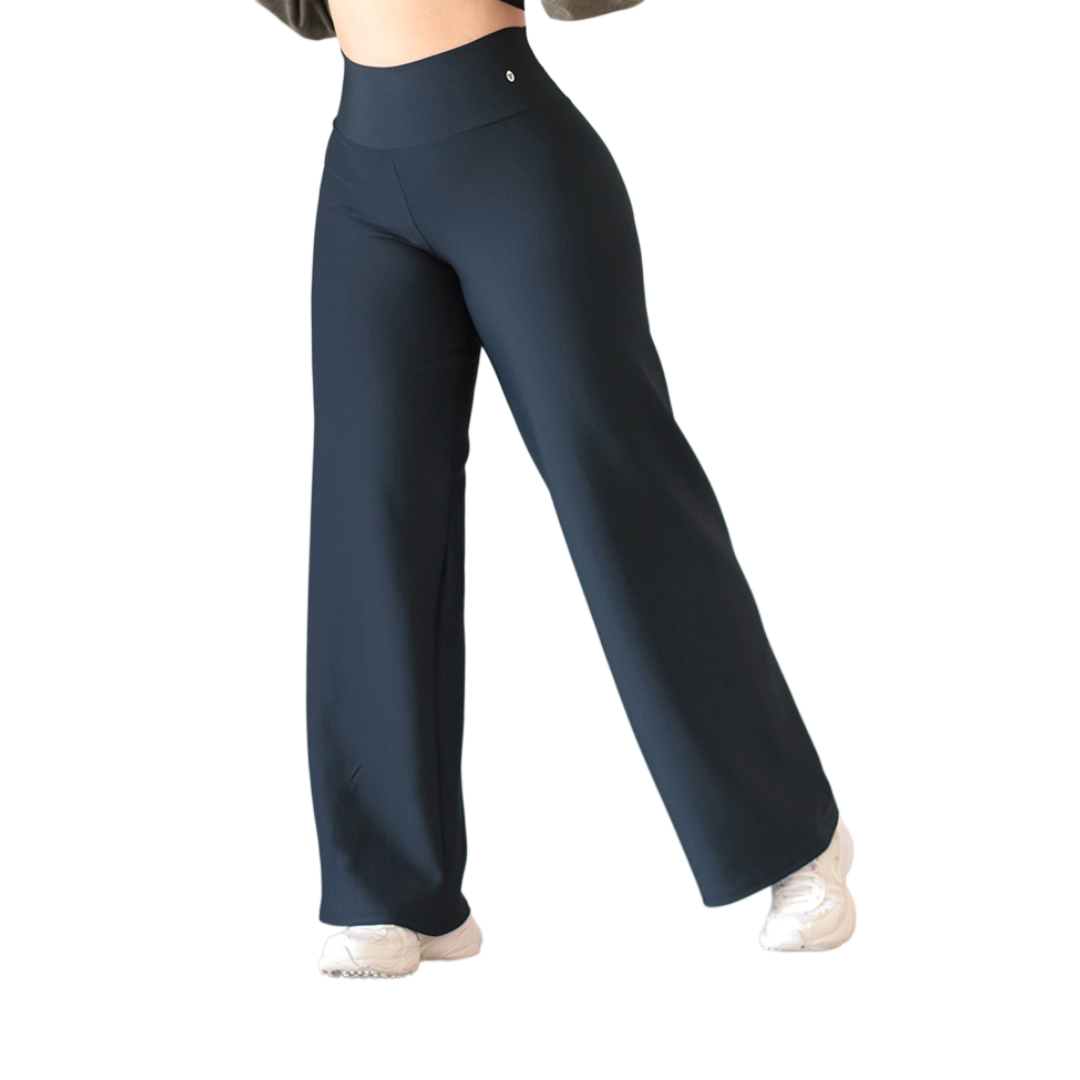 Pants básico con bolsillos | Supplex Stretch, Liso – Marino