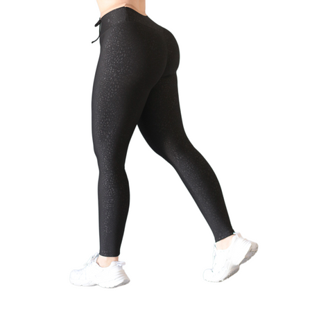 Leggings push up | Supplex Stretch, Relieves Print – Negra