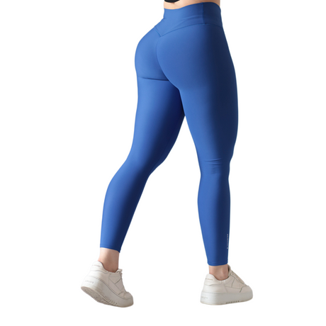 Leggings push up | Supplex Stretch, Liso – azul