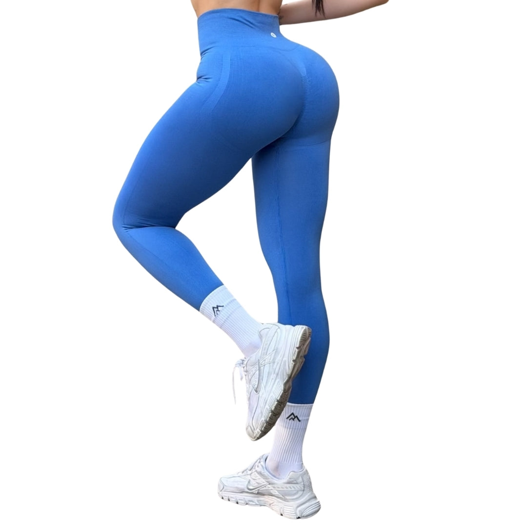 ADRIANAOLIMPO® | Leggins - Leggings Burbuja + Push Up | Seamless Compresión - Azul | Ropa deportiva para mujer Elite HotSale Blackfriaday Envío Gratis a México. Mayoreo Menudeo Ofertas Exclusivas