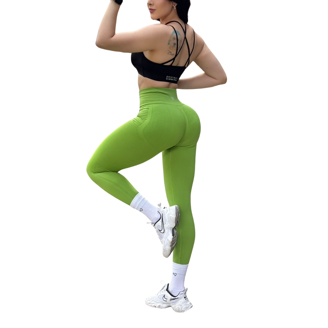 Leggings Burbuja + Push Up | Seamless Compresión - Jazmine