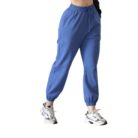 Pans básico | Supplex Stretch, Liso – azul