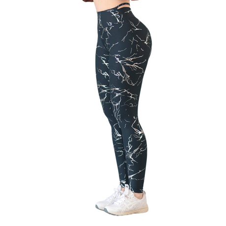 Leggings push up | Supplex Stretch, Destellos Beta – Marino