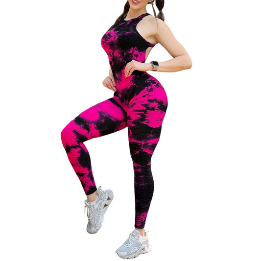 LITE  | Enterizo Scrunch Push UP Tela texturizada red anticelulitis