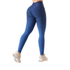 Leggings push up | Supplex Stretch, Liso Abstract – Azul