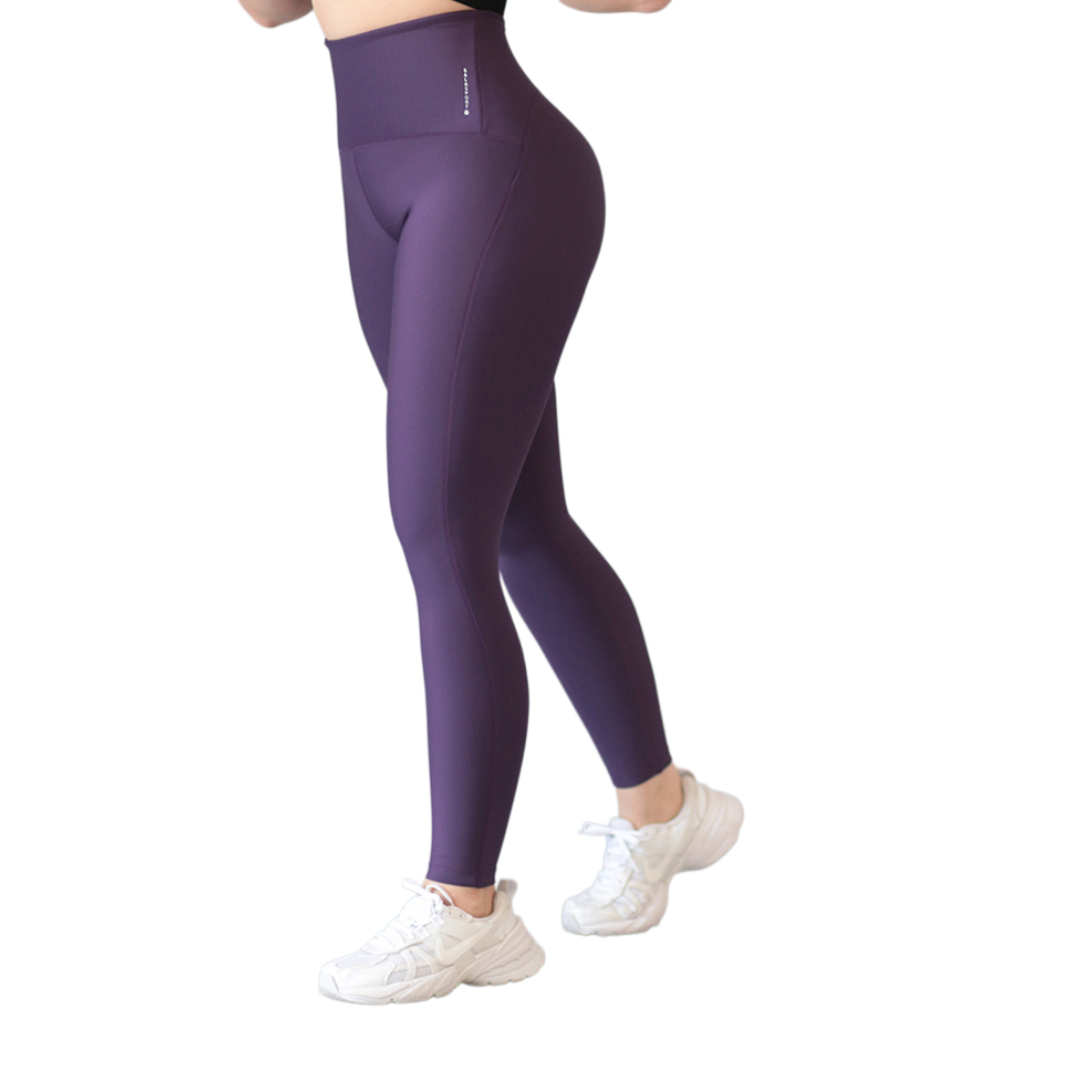 🔹 Leggings básico | Supplex Stretch, Liso – Morada