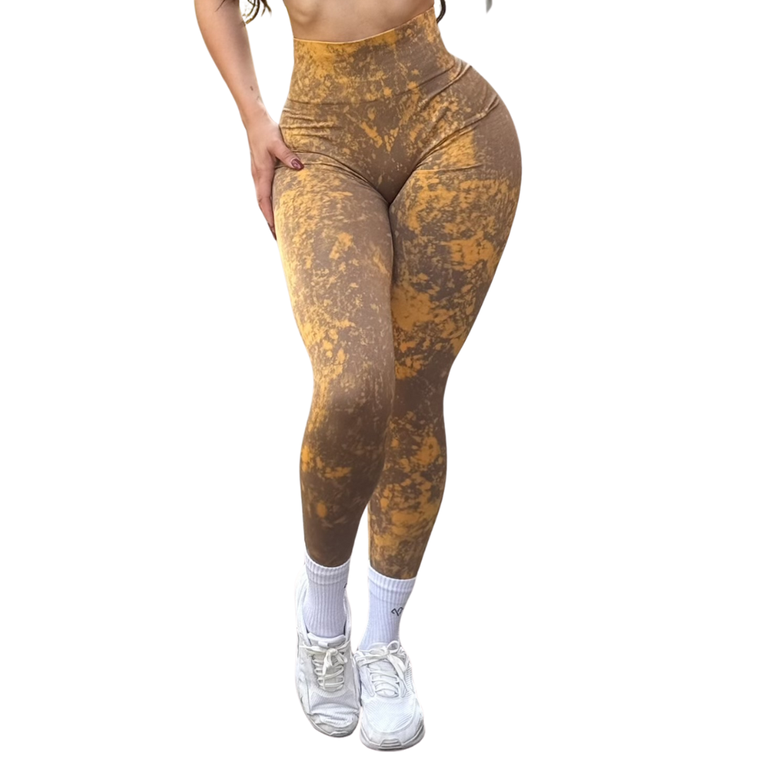 ADRIANAOLIMPO® | Leggins - Leggings Burbuja + Push Up | Seamless Compresión - Moka Deslavado | Ropa deportiva para mujer Elite HotSale Blackfriaday Envío Gratis a México. Mayoreo Menudeo Ofertas Exclusivas