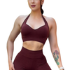 Top Halter Deportivo | Dashian Slim – Burnt Merlot