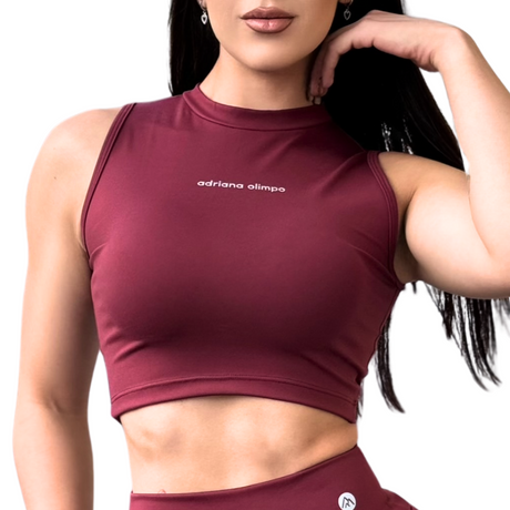 Tank top | Transpirable, Relieves – vino