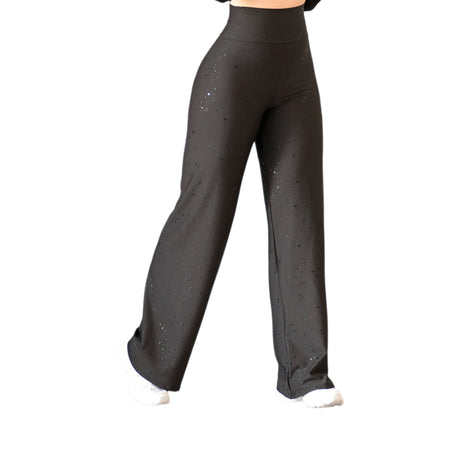 Pants básico | Supplex Stretch, Destellos – Negro