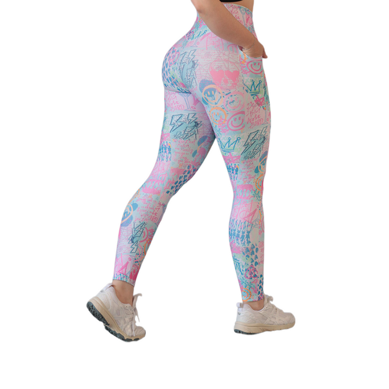 ADRIANAOLIMPO® | Leggins - Leggings básico con bolsillos | Supplex Stretch, Liso Happy – Rosa | Ropa deportiva para mujer Elite HotSale Blackfriaday Envío Gratis a México. Mayoreo Menudeo Ofertas Exclusivas