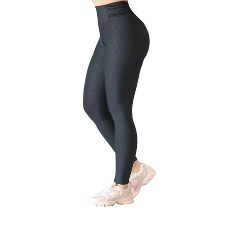 Leggings push up | Supplex Stretch, Relieves Polka Puntos – Marino