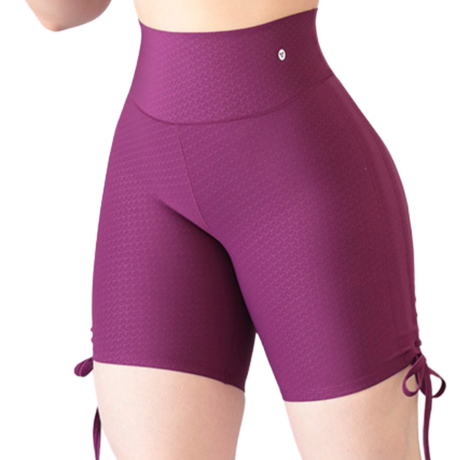 Short básico   | Supplex Stretch, Relieves – morado