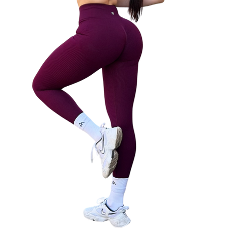 Leggings Efecto Push-Up | Dashian Slim – Royal Plum