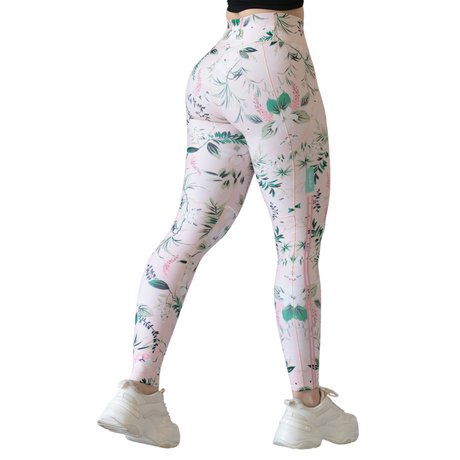 Leggings básico | Supplex Stretch, Liso Naturaleza – Rosa Limonada