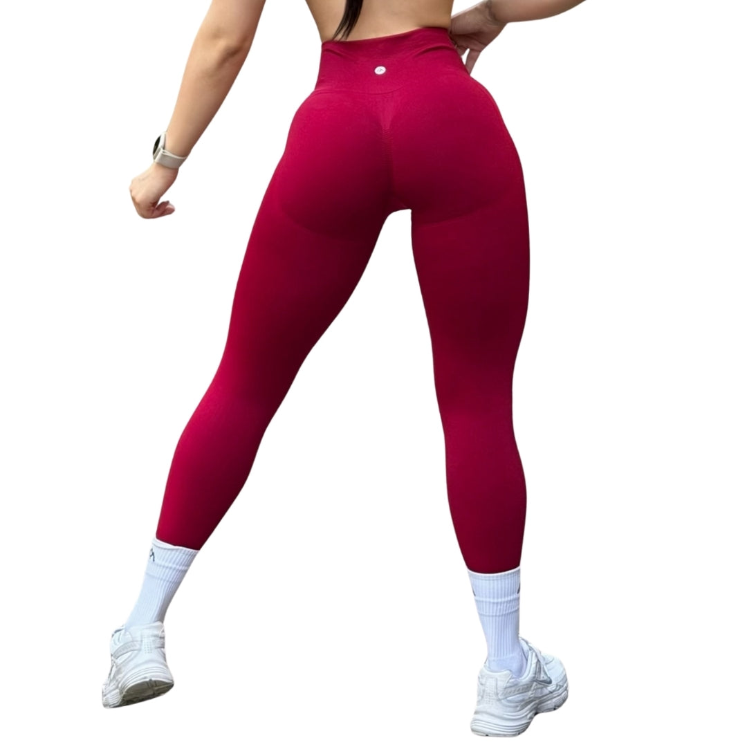 ADRIANAOLIMPO® | Leggins - Leggings Burbuja + Push Up | Seamless Compresión - Rojo quemado | Ropa deportiva para mujer Elite HotSale Blackfriaday Envío Gratis a México. Mayoreo Menudeo Ofertas Exclusivas