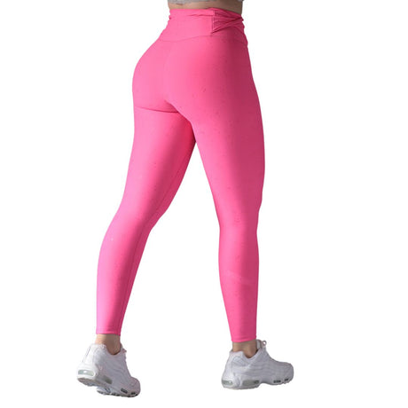 Leggings básico | Supplex Stretch, Destellos – Rosa