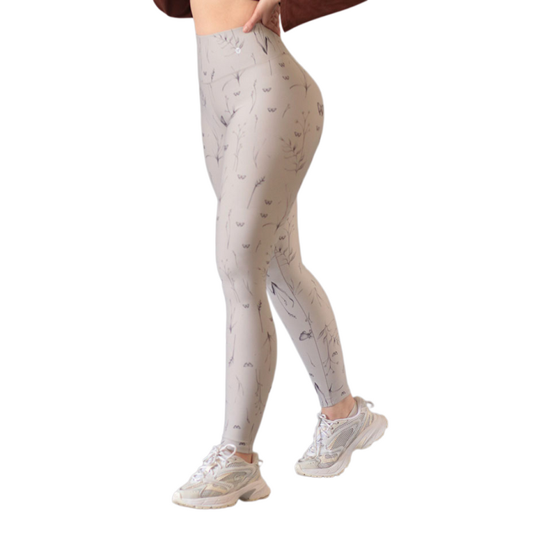 Leggings push up | Supplex Stretch, Liso Naturaleza – Perla