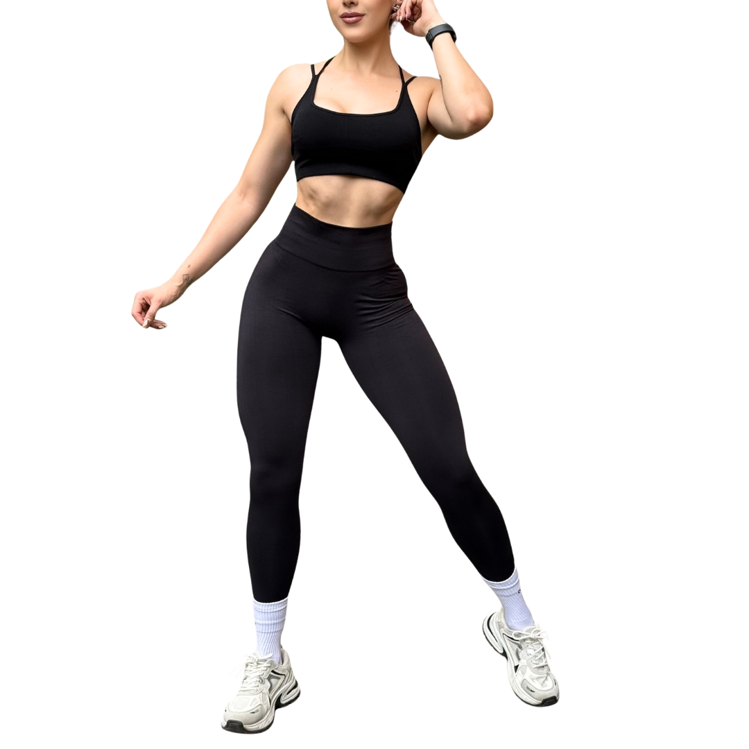 🔸 Leggings Burbuja + Push Up | Seamless Compresión