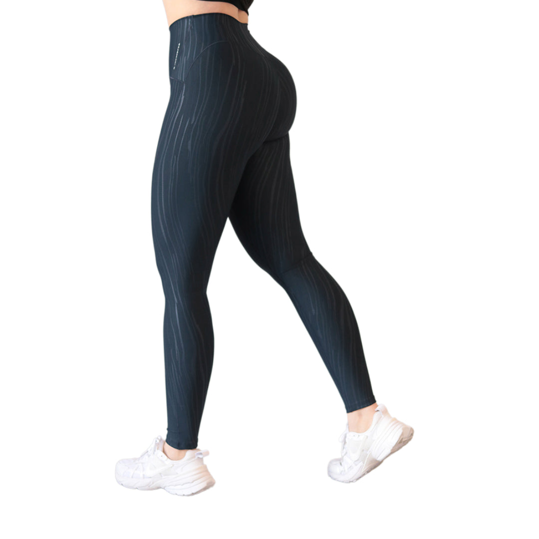 Leggings push up | Supplex Stretch, Relieves parota –  Azul marino